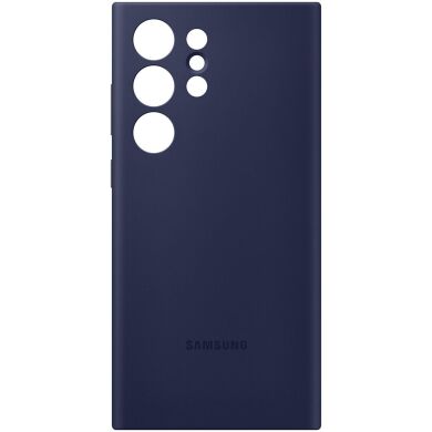 Защитный чехол Silicone Case для Samsung Galaxy S23 Ultra (S918) EF-PS918TNEGRU - Navy