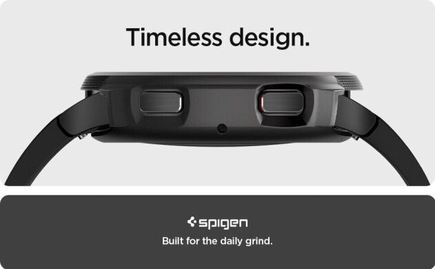 Защитный чехол Spigen (SGP) Liquid Air Case для Samsung Galaxy Watch 4 / 5 (44mm) - Matte Black
