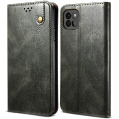 Защитный чехол UniCase Leather Wallet для Samsung Galaxy A22 5G (A226) - Green