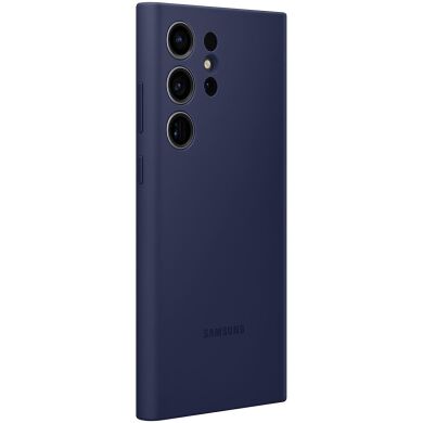 Защитный чехол Silicone Case для Samsung Galaxy S23 Ultra (S918) EF-PS918TNEGRU - Navy