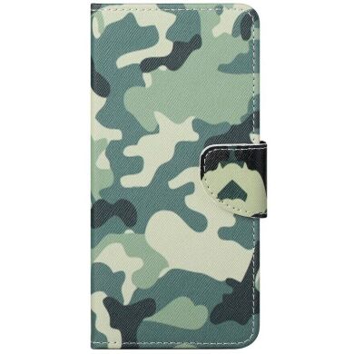 Чехол-книжка Deexe Color Wallet для Samsung Galaxy M23 (M236) - Camouflage