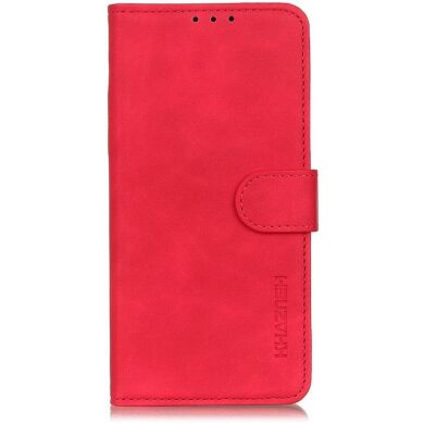 Чехол-книжка KHAZNEH Retro Wallet для Samsung Galaxy A15 (A155) - Red