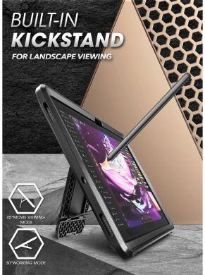 Защитный чехол Supcase Unicorn Beetle Pro Full-Body Case для Samsung Galaxy Tab S9 FE Plus (X610/616) - Black