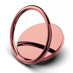 Кольцо-держатель для смартфона Deexe Ring Kickstand - Rose Gold