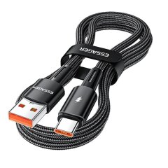 Кабель ESSAGER 120W Data Cable USB to Type-C (6A, 2m) - Black