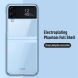 Защитный чехол Deexe Shiny Cover (FF) для Samsung Galaxy Flip 4 - Blue. Фото 2 из 8