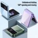 Защитный чехол Deexe Shiny Cover (FF) для Samsung Galaxy Flip 4 - Purple. Фото 8 из 8