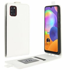 Чехол Deexe Flip Case для Samsung Galaxy A31 (A315) - White