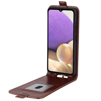Чехол Deexe Flip Case для Samsung Galaxy A53 - Brown