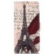 Чехол Deexe Life Style Wallet для Samsung Galaxy A03 (A035) - Eiffel Tower and Feather. Фото 2 из 7
