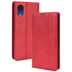 Чехол Deexe Retro Style для Samsung Galaxy A03 Core (A032) - Red