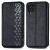 Чехол Deexe Rhombus Wallet для Samsung Galaxy M62 - Black