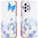 Чехол-книжка Deexe Color Wallet для Samsung Galaxy A53 (A536) - Butterfly and Flowers. Фото 2 из 8