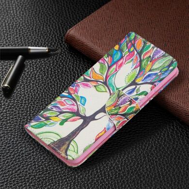 Чехол-книжка Deexe Color Wallet для Samsung Galaxy A72 (А725) - Life Tree
