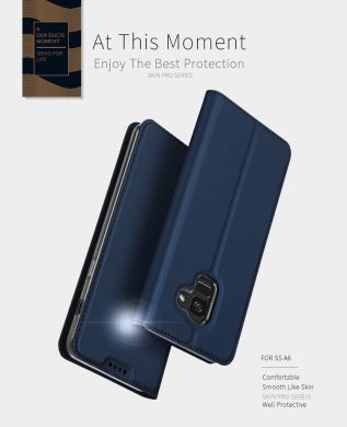 Чехол-книжка DUX DUCIS Skin Pro для Samsung Galaxy A6 2018 (A600) - Dark Blue