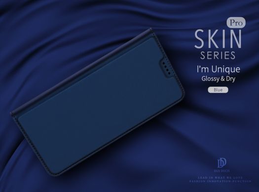 Чехол-книжка DUX DUCIS Skin Pro для Samsung Galaxy A6 2018 (A600) - Dark Blue