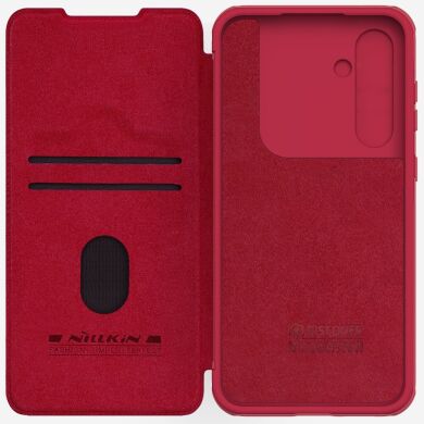 Чохол-книжка NILLKIN Qin Pro для Samsung Galaxy A55 (A556) - Red