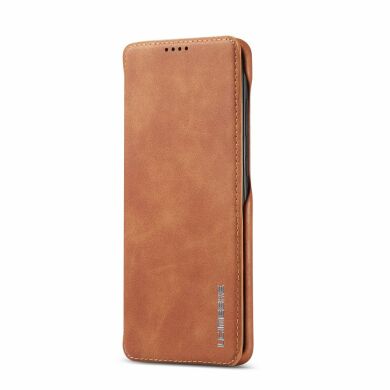 Чехол LC.IMEEKE Retro Style для Samsung Galaxy S20 Ultra (G988) - Brown