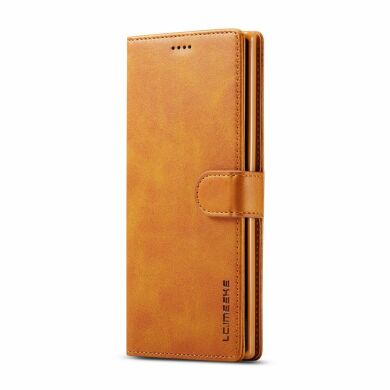 Чехол LC.IMEEKE Wallet Case для Samsung Galaxy Note 10+ (N975) - Brown