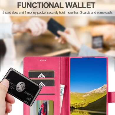 Чехол LC.IMEEKE Wallet Case для Samsung Galaxy S22 Ultra - Black