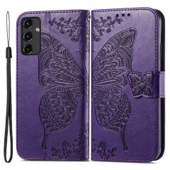 Чохол UniCase Butterfly Pattern для Samsung Galaxy A14 (А145) - Purple