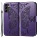 Чехол UniCase Butterfly Pattern для Samsung Galaxy A14 (А145) - Purple. Фото 1 из 8