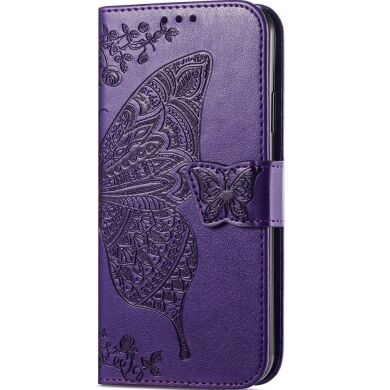 Чехол UniCase Butterfly Pattern для Samsung Galaxy A14 (А145) - Purple