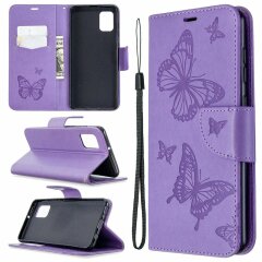 Чехол UniCase Butterfly Pattern для Samsung Galaxy A31 (A315) - Purple
