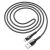 Дата-кабель Hoco U89 Safeness MicroUSB (1.2m) - Black