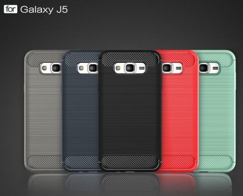 Защитный чехол UniCase Carbon для Samsung Galaxy J5 (J500) - Gray