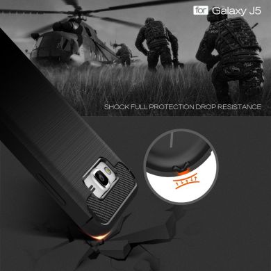 Защитный чехол UniCase Carbon для Samsung Galaxy J5 (J500) - Black