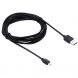 HAWEEL Charging Cable Дата-кабель для microusb (3 метра) - Black. Фото 2 из 6