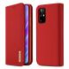 Кожаный чехол DUX DUCIS Wish Series для Samsung Galaxy S20 Plus (G985) - Red. Фото 1 из 23