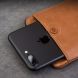 Кожаный чехол-портмоне QIALINO Modern Wallet для смартфонов - Brown. Фото 6 из 11