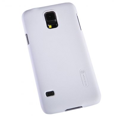 Накладка Nillkin Frosted Shield для Samsung Galaxy S5 (G900) + пленка - White