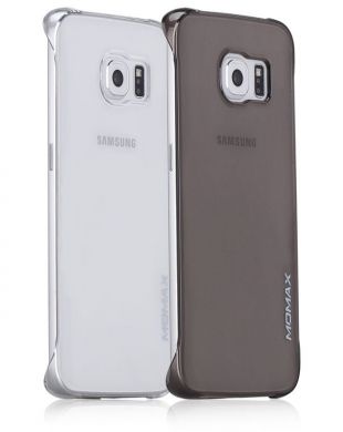 Пластиковая накладка MOMAX Clear Breeze для Samsung Galaxy S6 edge (G925) - Black