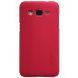 Пластиковая накладка NILLKIN Frosted Shield для Samsung Galaxy J2 (J200) + пленка - Red. Фото 5 из 16