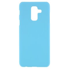 Пластиковый чехол Deexe Hard Shell для Samsung Galaxy A6+ 2018 (A605) - Light Blue