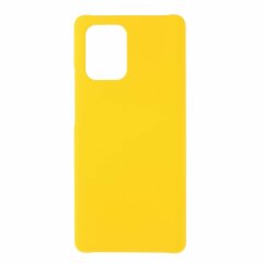 Пластиковый чехол Deexe Hard Shell для Samsung Galaxy S10 Lite (G770) - Yellow