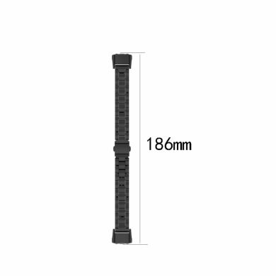 Ремешок Deexe Stainless Steel для Samsung Galaxy Fit (SM-R370) - Black