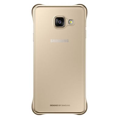 Накладка Clear Cover для Samsung Galaxy A3 (2016) EF-QA310CFEGRU - Gold