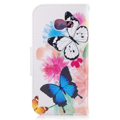 Чехол-книжка UniCase Life Style для Samsung Galaxy A3 2017 (A320) - Butterfly in Flowers