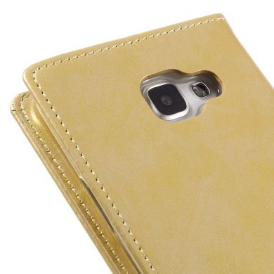 Чехол MERCURY Classic Flip для Samsung Galaxy A7 2016 (A710) - Gold
