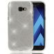 Силиконовый (TPU) чехол UniCase Glitter Cover для Samsung Galaxy A7 2017 (A720) - Silver. Фото 1 из 4