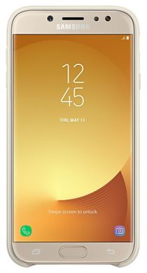 Защитный чехол Dual Layer Cover для Samsung Galaxy J7 2017 (J730) EF-PJ730CFEGRU - Gold