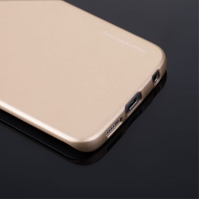 Пластиковый чехол X-LEVEL Slim для Samsung Galaxy S6 edge (G925) - Gold