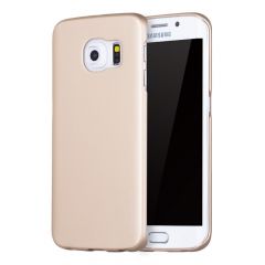 Пластиковый чехол X-LEVEL Slim для Samsung Galaxy S6 edge (G925) - Gold