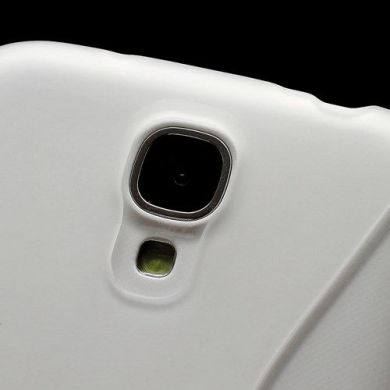 Силиконовая накладка Deexe S Line для Samsung Galaxy S4 (i9500) - Transparent