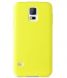 Силиконовая накладка Melkco Poly Jacket для Samsung Galaxy S5 mini + пленка - Yellow. Фото 1 из 5