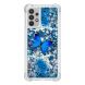 Силиконовый (TPU) чехол Deexe Fashion Glitter для Samsung Galaxy A32 (А325) - Blue Butterfly. Фото 6 из 7